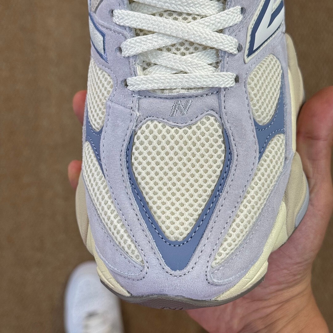 New Balance 9060 Arctic Grey Harbor Blue U9060EAA - Image 4