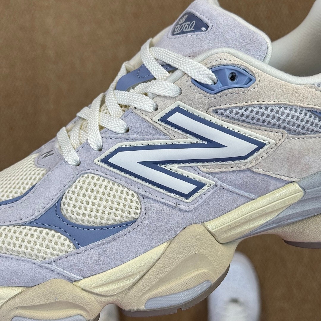 New Balance 9060 Arctic Grey Harbor Blue U9060EAA - Image 5