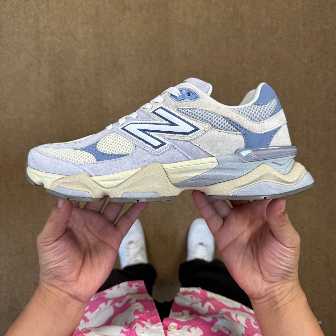 New Balance 9060 Arctic Grey Harbor Blue U9060EAA - Image 7