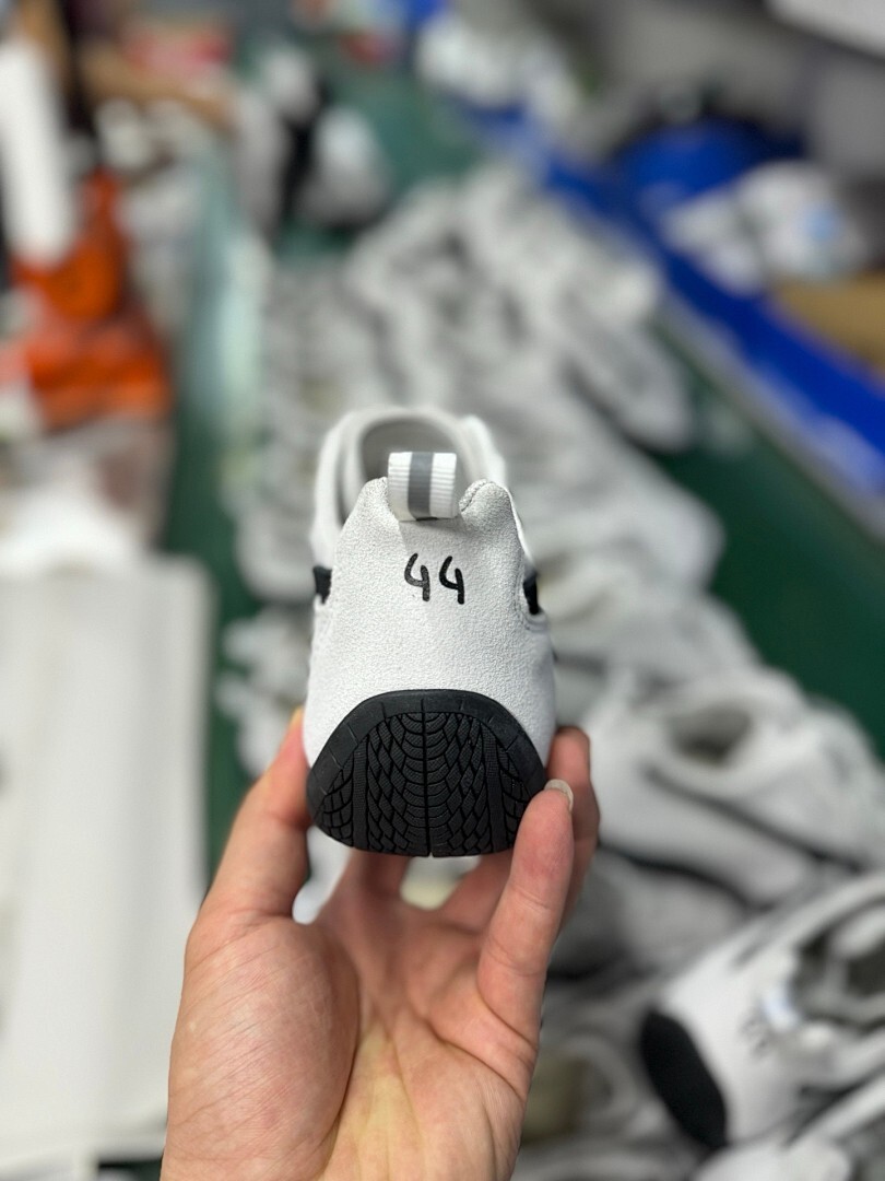 Balenciaga Puma Jordan White Black Speedcat Sneakers - Image 7