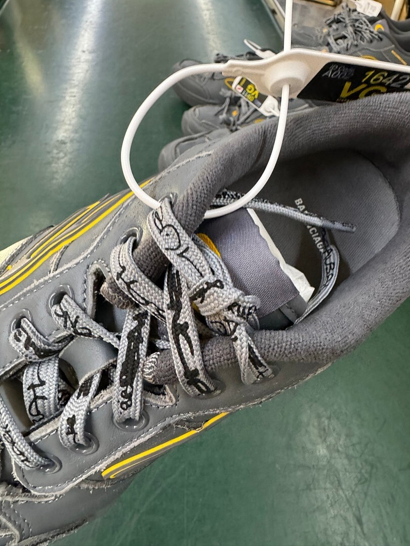 Balenciaga 3XL Trainer Sneakers Grey Yellow - Image 6