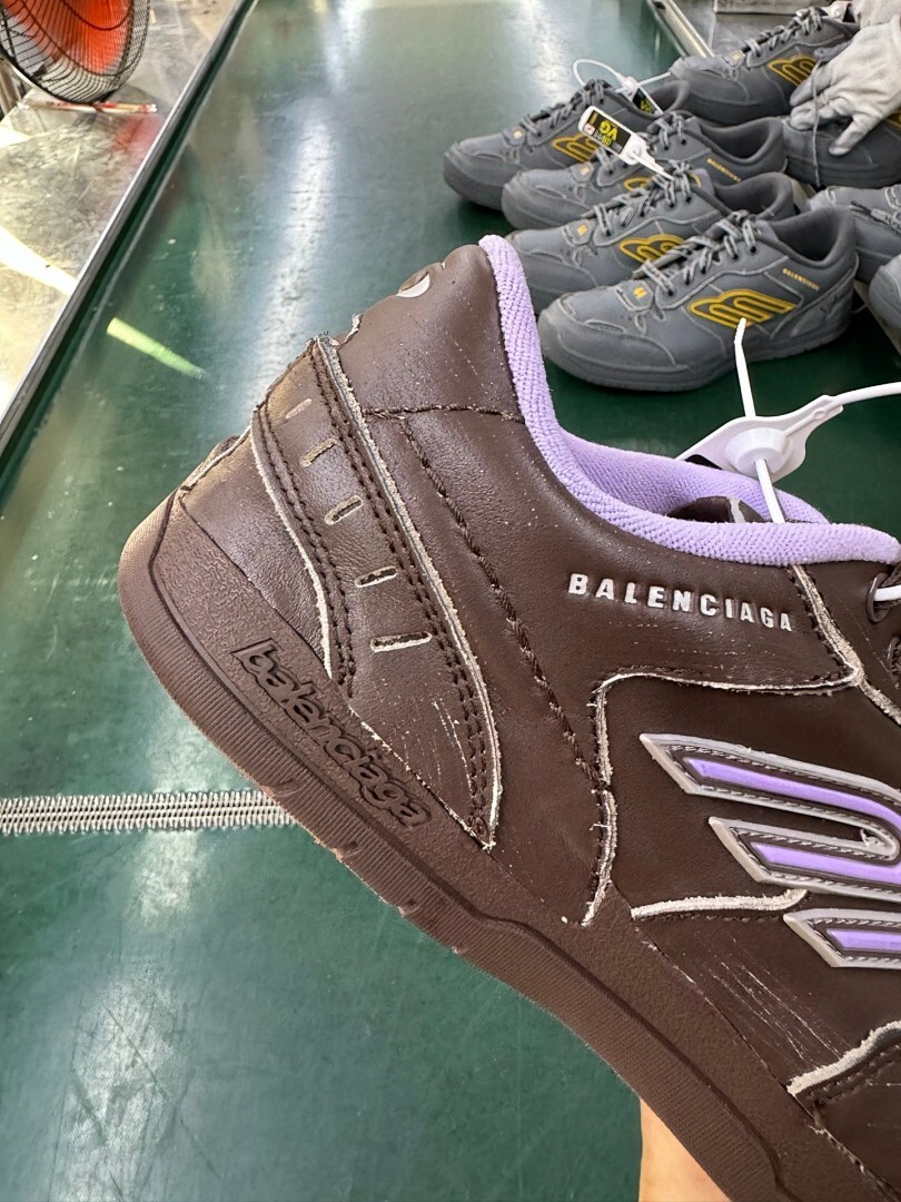 Balenciaga B-SKATE Sneaker Brown Lilac - Image 5