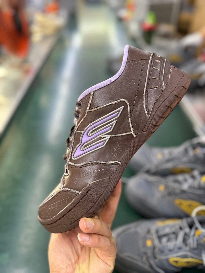 Balenciaga B-SKATE Sneaker Brown Lilac - Image 8