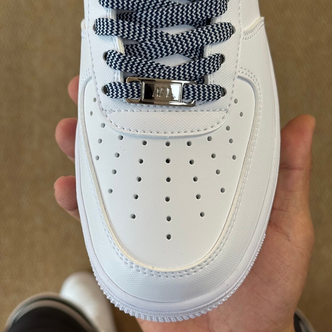 Nike Air Force 1 Low '07 LX White Light Armory Blue FZ5168-100 - Image 3