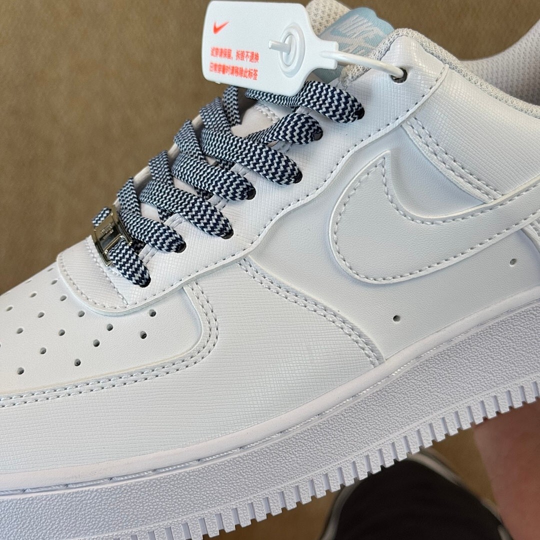 Nike Air Force 1 Low '07 LX White Light Armory Blue FZ5168-100 - Image 4