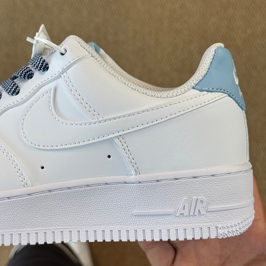 Nike Air Force 1 Low '07 LX White Light Armory Blue FZ5168-100 - Image 5