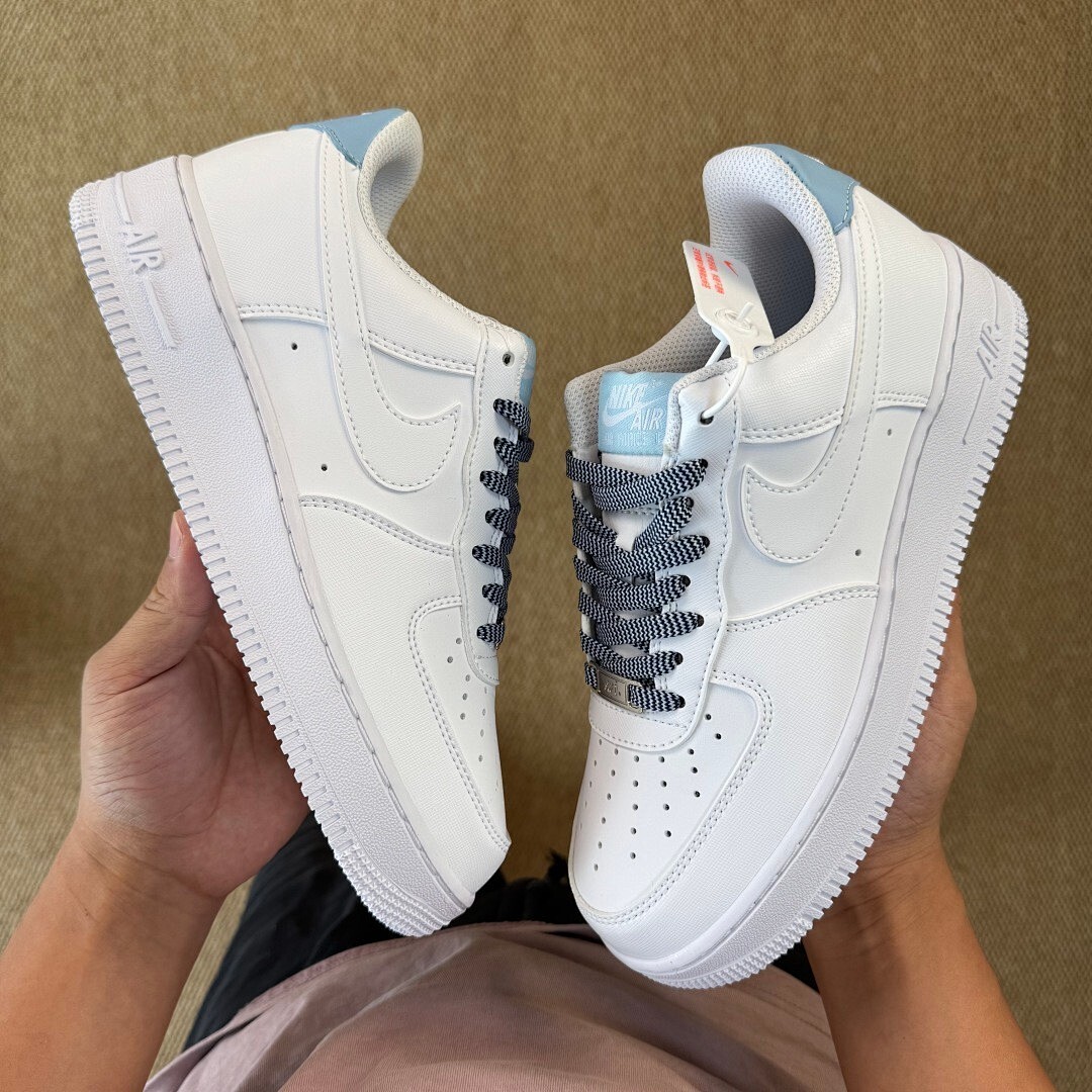 Nike Air Force 1 Low '07 LX White Light Armory Blue FZ5168-100 - Image 7