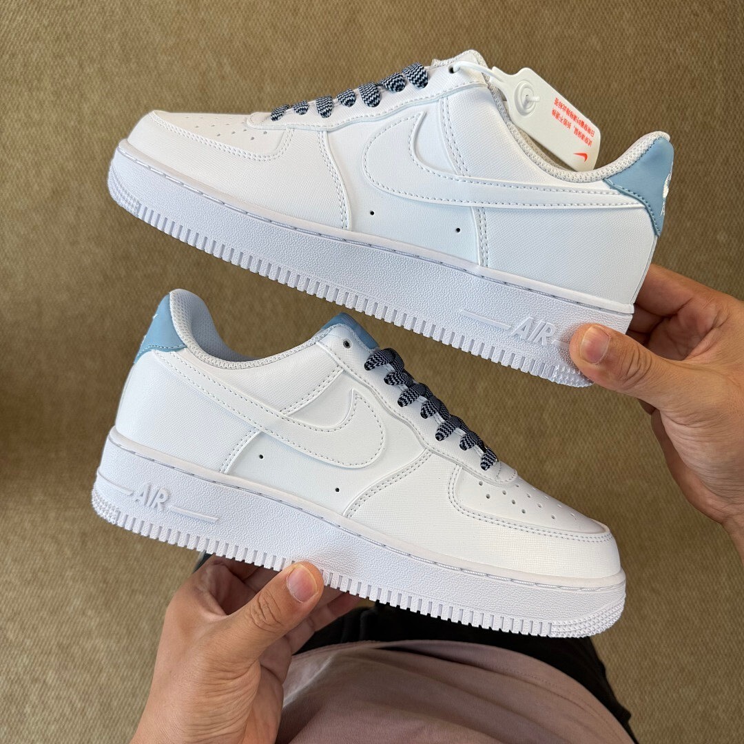 Nike Air Force 1 Low '07 LX White Light Armory Blue FZ5168-100 - Image 8