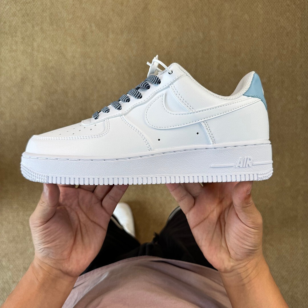 Nike Air Force 1 Low '07 LX White Light Armory Blue FZ5168-100 - Image 9