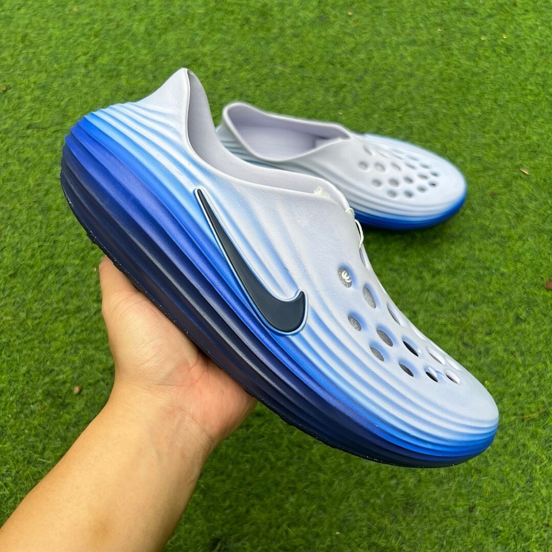 Nike Calm Mule Light Bone Baltic Blue Noise Aqua (FD8174-002) - Image 9