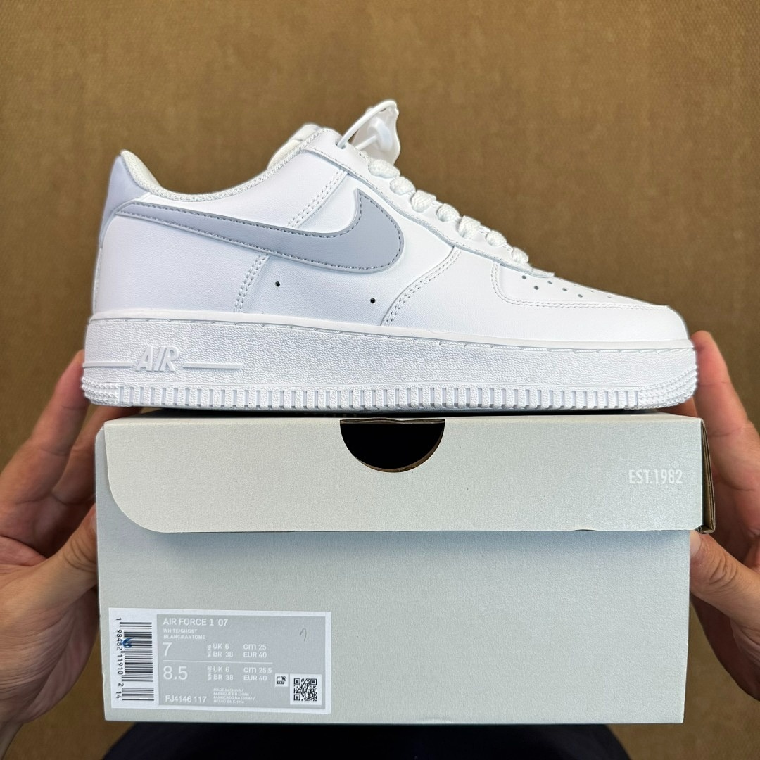 Nike Air Force 1 Low '07 White Pure Platinum DQ7658-100 - Image 3