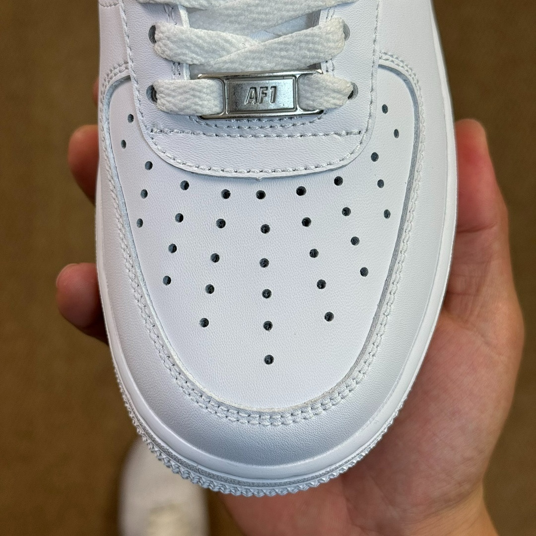 Nike Air Force 1 Low '07 White Pure Platinum DQ7658-100 - Image 4