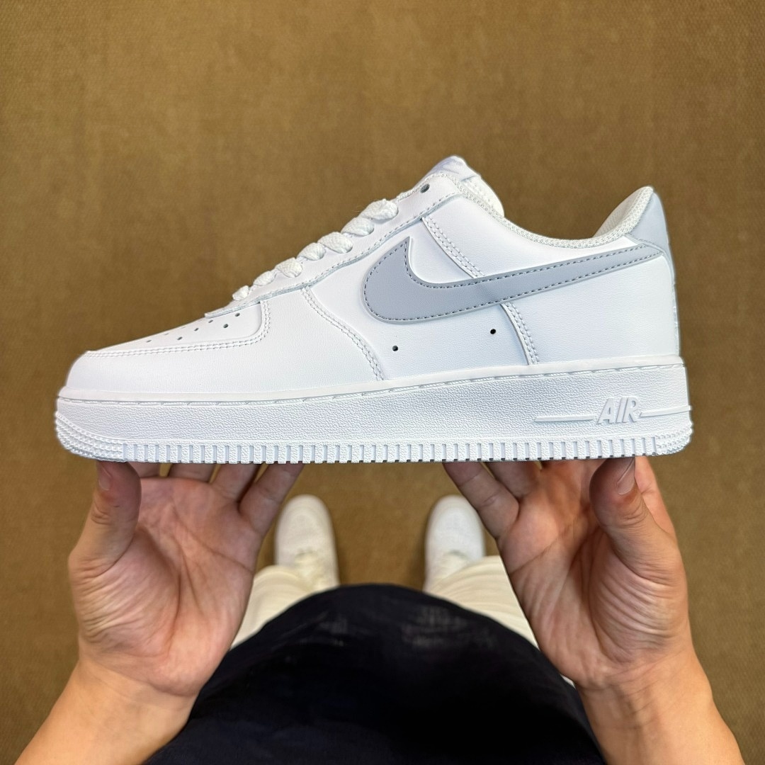 Nike Air Force 1 Low '07 White Pure Platinum DQ7658-100 - Image 9