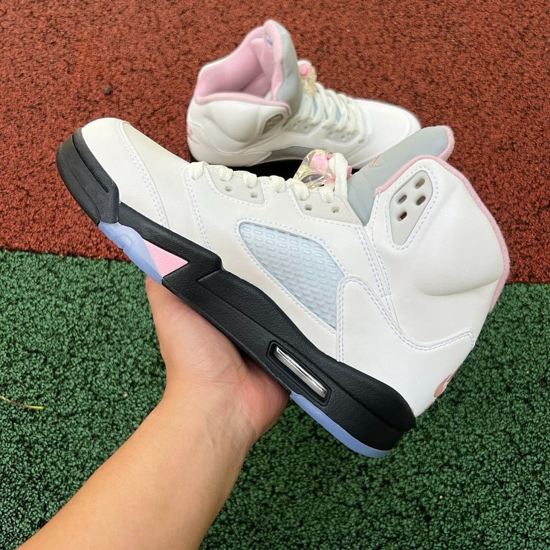 Air Jordan 5 Retro GS "Pinksicle" 440892-168 - Image 7