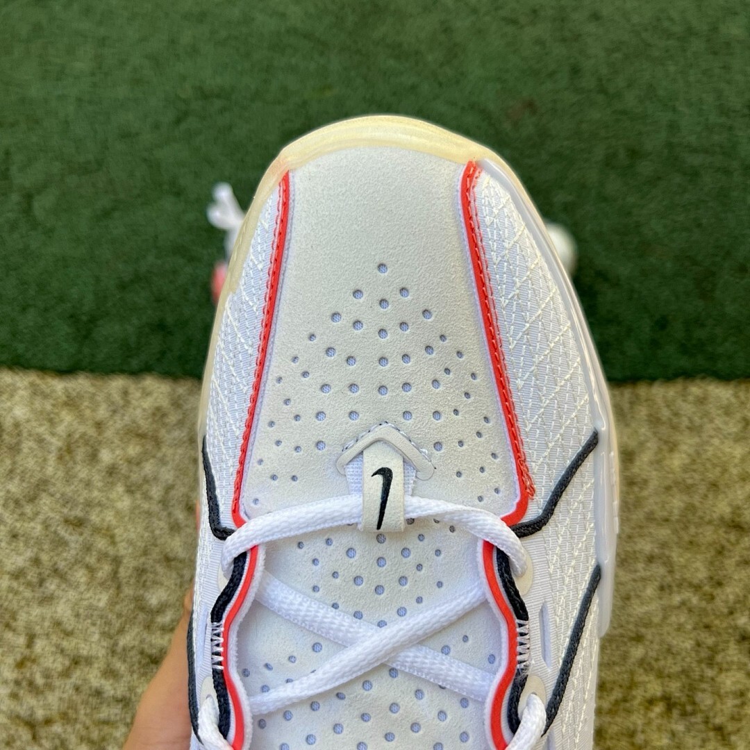 Nike GT Cut 3 White Bright Crimson Black FJ6408-100 - Image 7