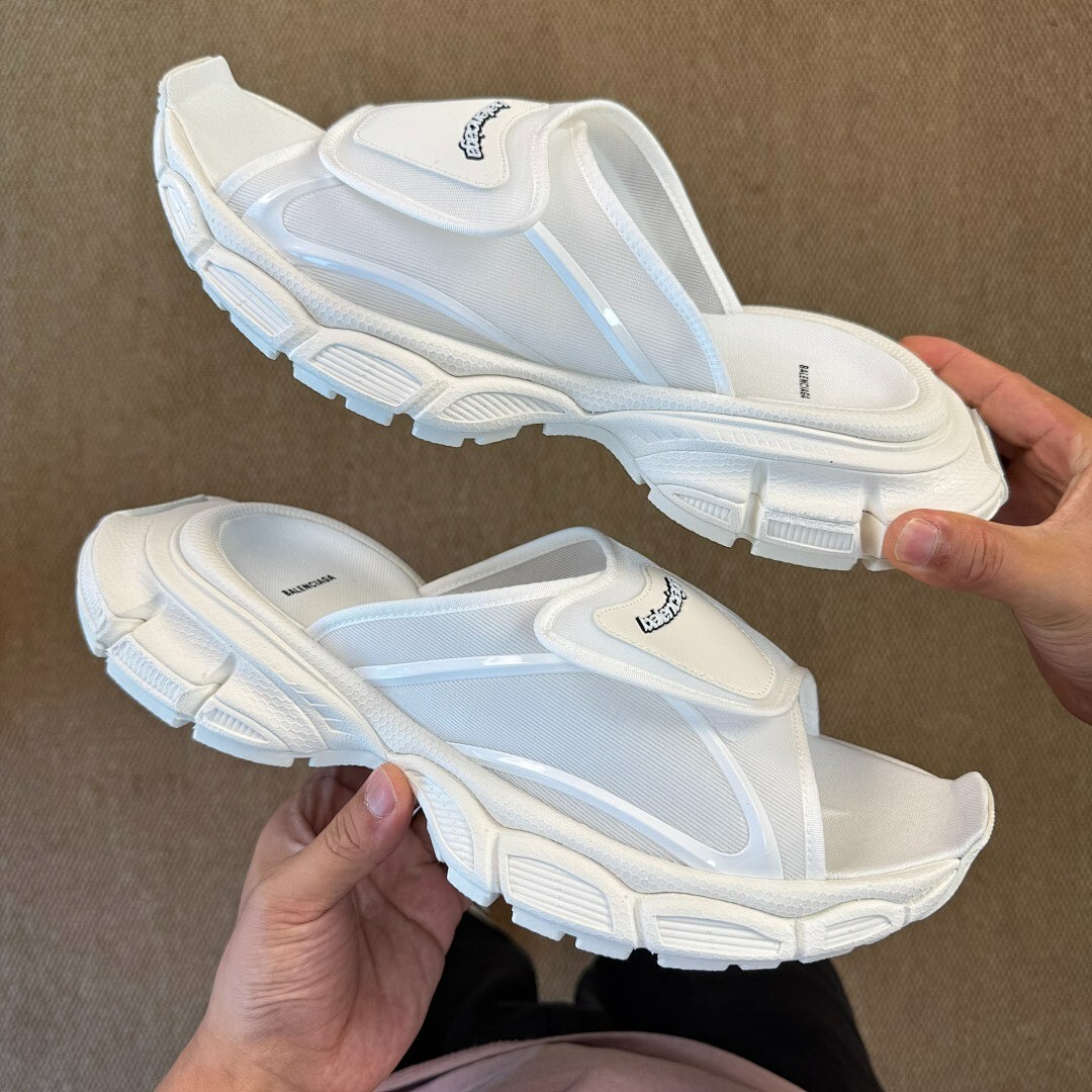 Balenciaga 3XL Slide White - Image 9