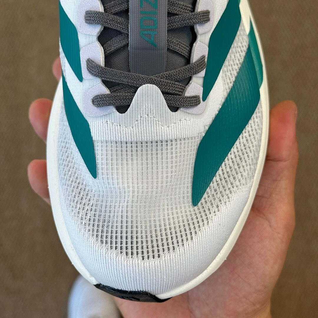 Adidas Adizero SL Shoes HQ1258 Cloud White / Dark Green / Core Black - Image 4