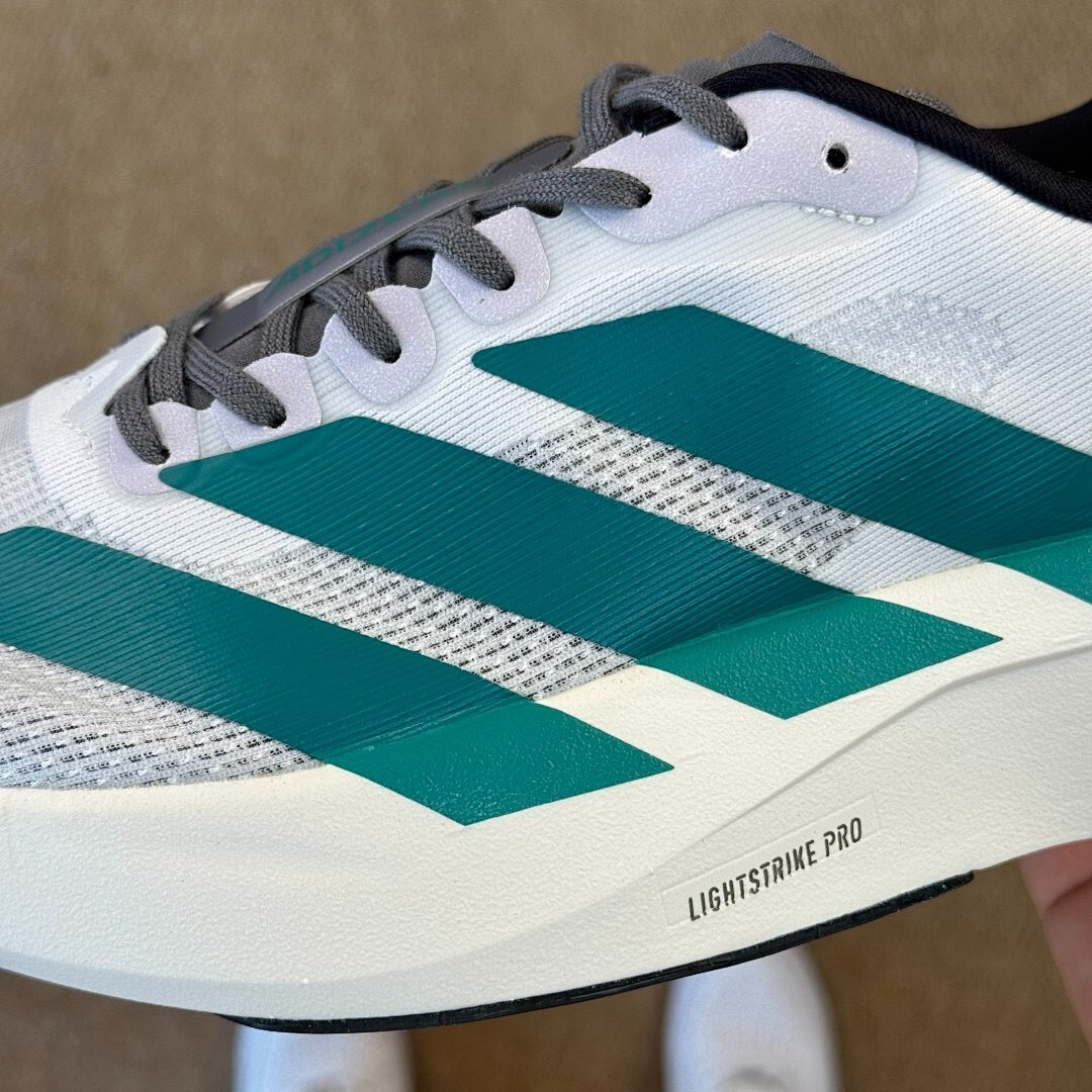 Adidas Adizero SL Shoes HQ1258 Cloud White / Dark Green / Core Black - Image 5