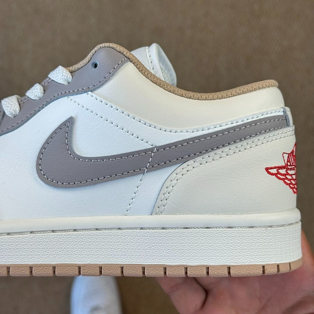 Air Jordan 1 Low "Cement Grey" 553558-053 - Image 5