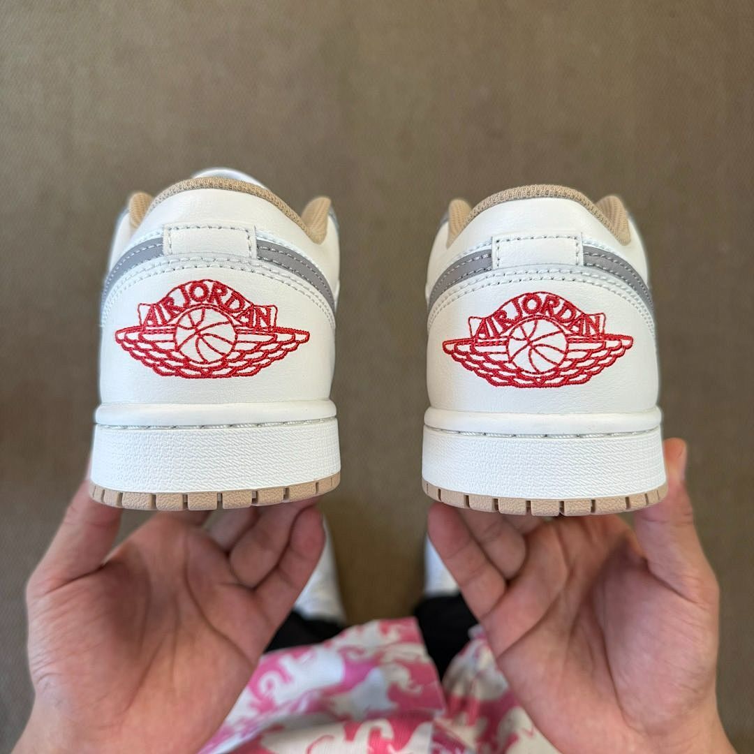 Air Jordan 1 Low "Cement Grey" 553558-053 - Image 6