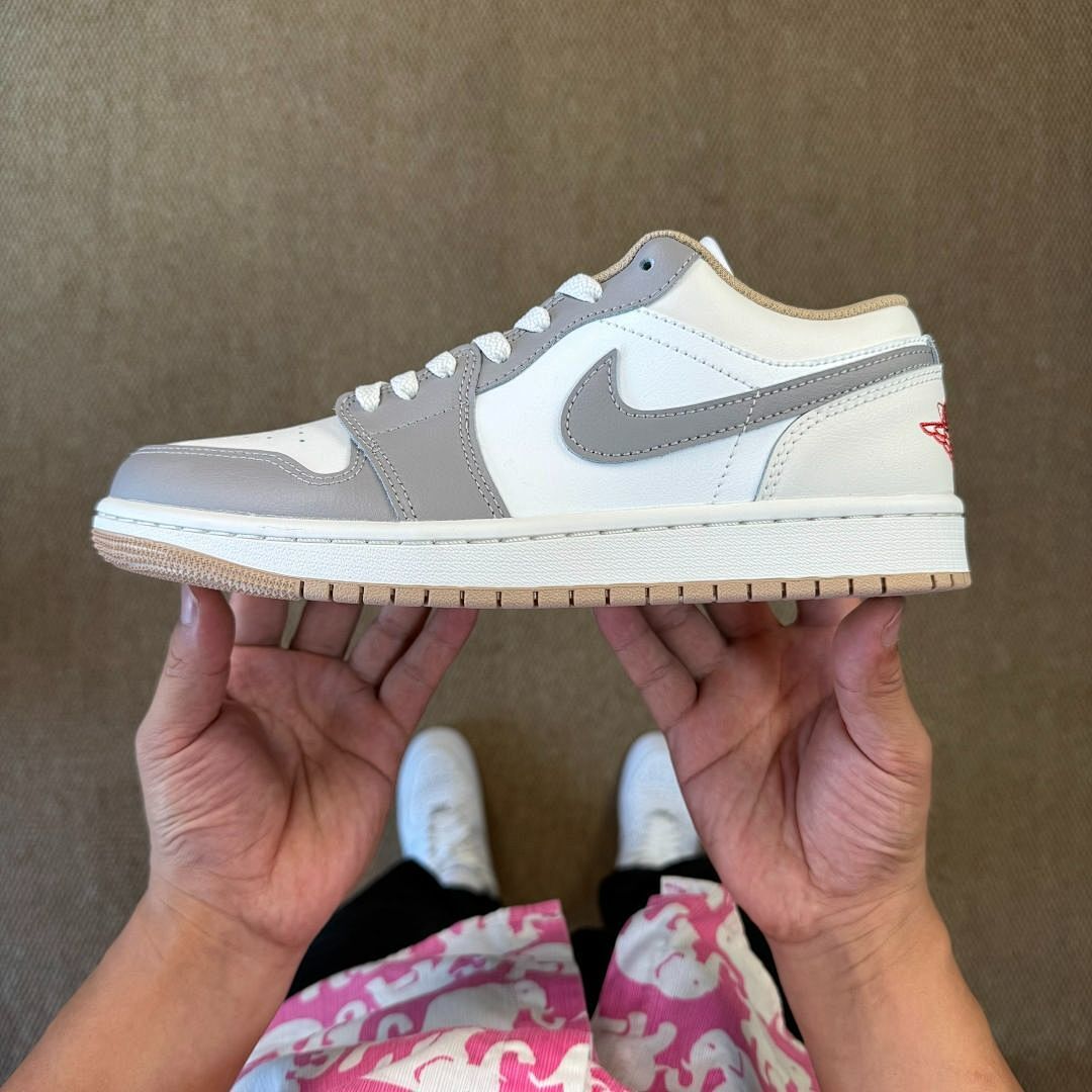 Air Jordan 1 Low "Cement Grey" 553558-053 - Image 9