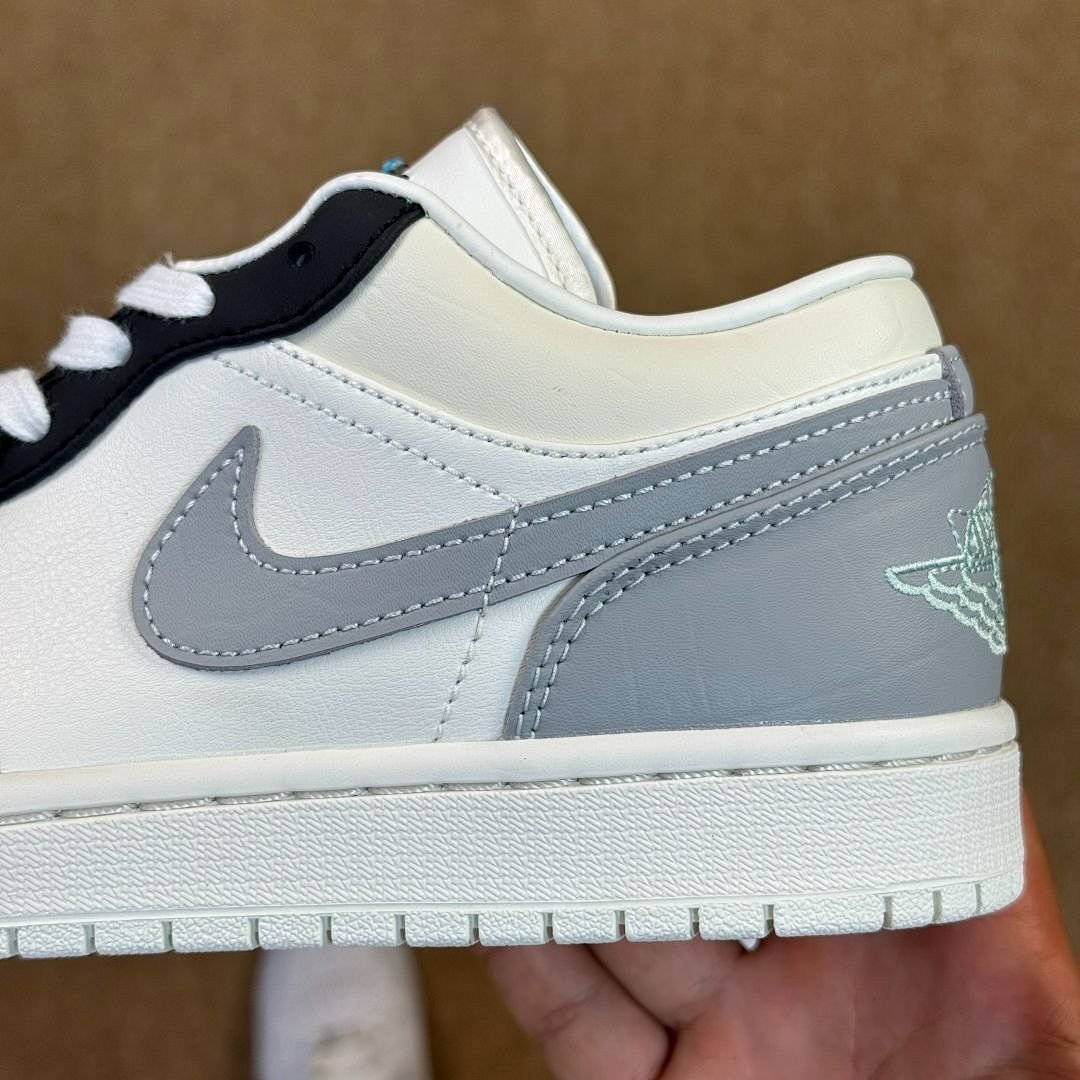 Nike Air Jordan 1 Low Light Smoke Grey 553558-039 - Image 6