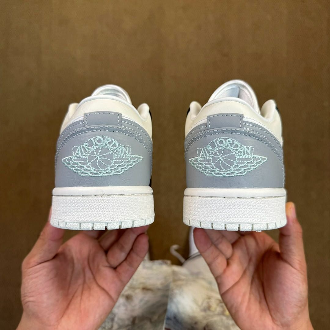 Nike Air Jordan 1 Low Light Smoke Grey 553558-039 - Image 7