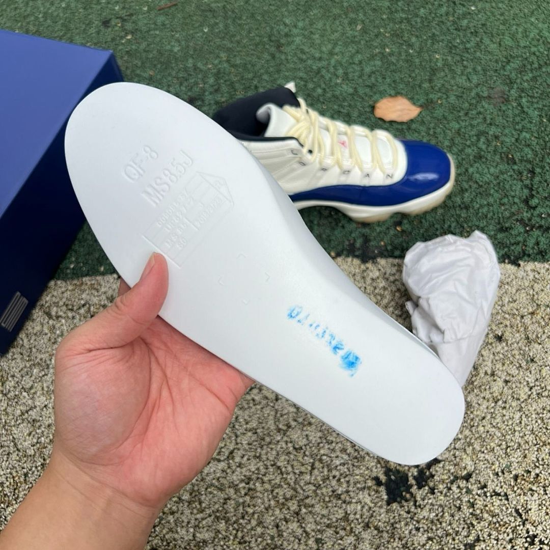 Air Jordan 11 Retro White Royal Blue University Red - Image 6