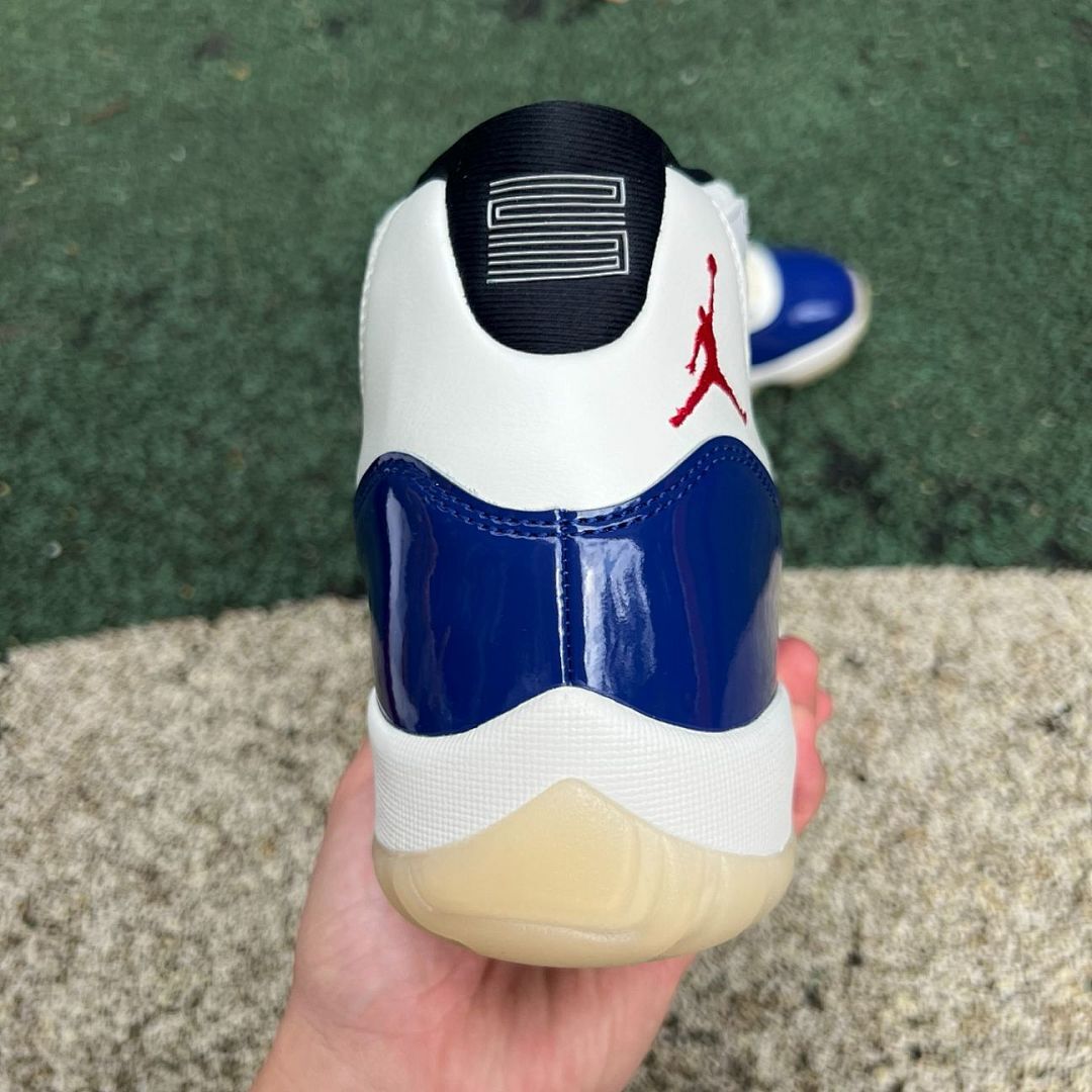 Air Jordan 11 Retro White Royal Blue University Red - Image 18