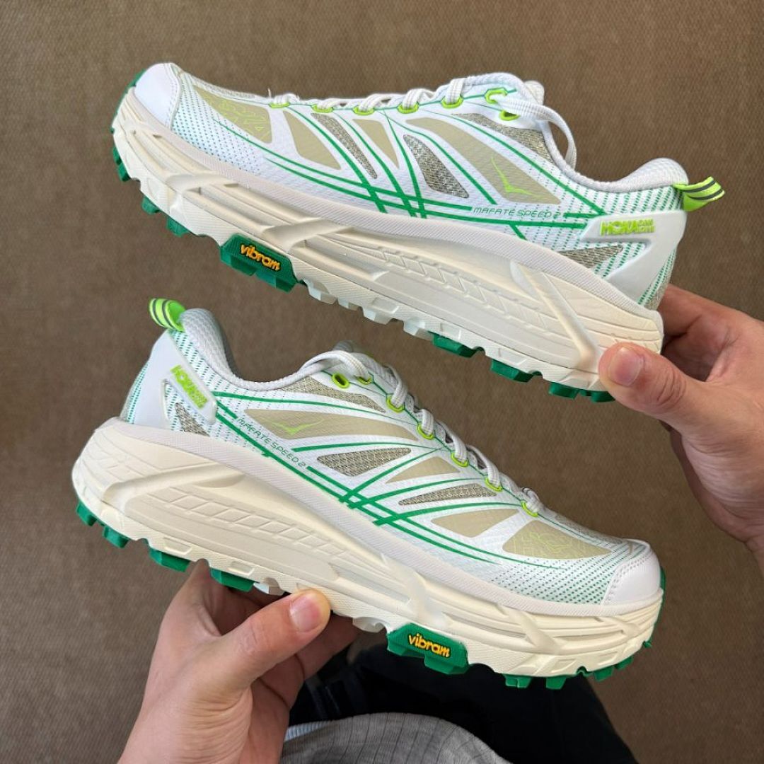 Hoka Mafate Speed 4 White Spearmint - Image 9