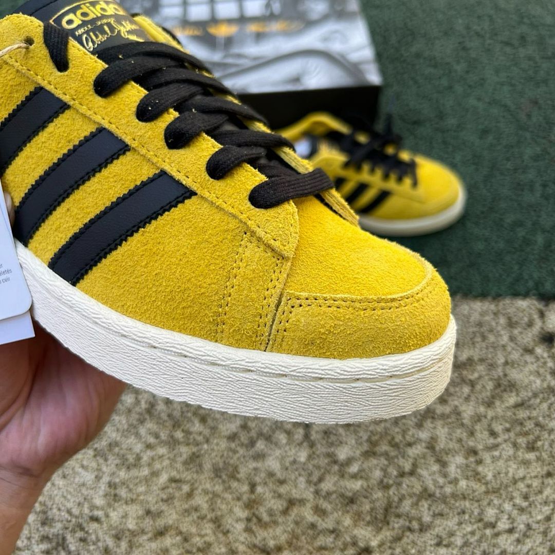 Adidas Campus ADV x Mark Gonzales Shmoo Yellow Core Black GW3151 - Image 5