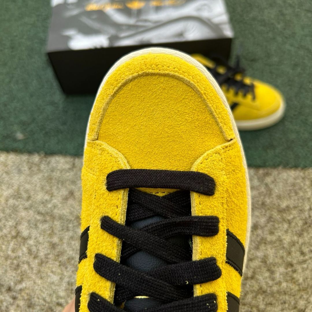 Adidas Campus ADV x Mark Gonzales Shmoo Yellow Core Black GW3151 - Image 6