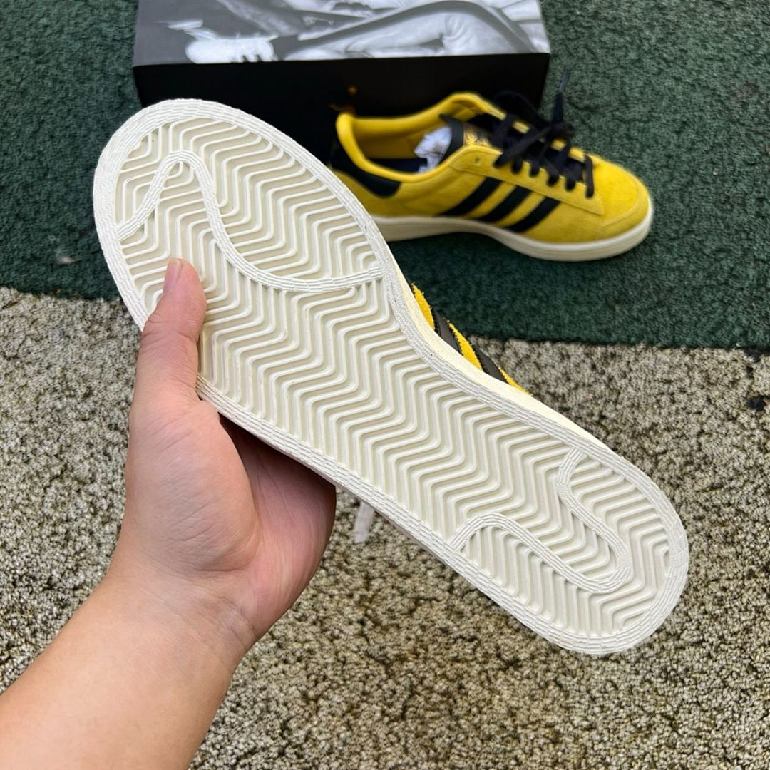 Adidas Campus ADV x Mark Gonzales Shmoo Yellow Core Black GW3151 - Image 8