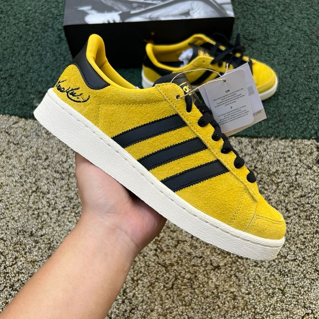 Adidas Campus ADV x Mark Gonzales Shmoo Yellow Core Black GW3151 - Image 11