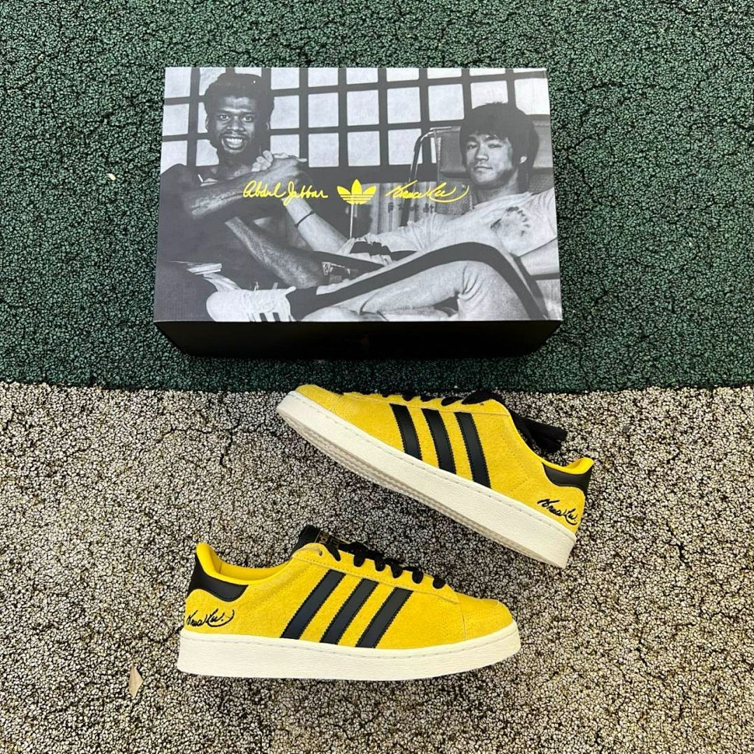 Adidas Campus ADV x Mark Gonzales Shmoo Yellow Core Black GW3151 - Image 12