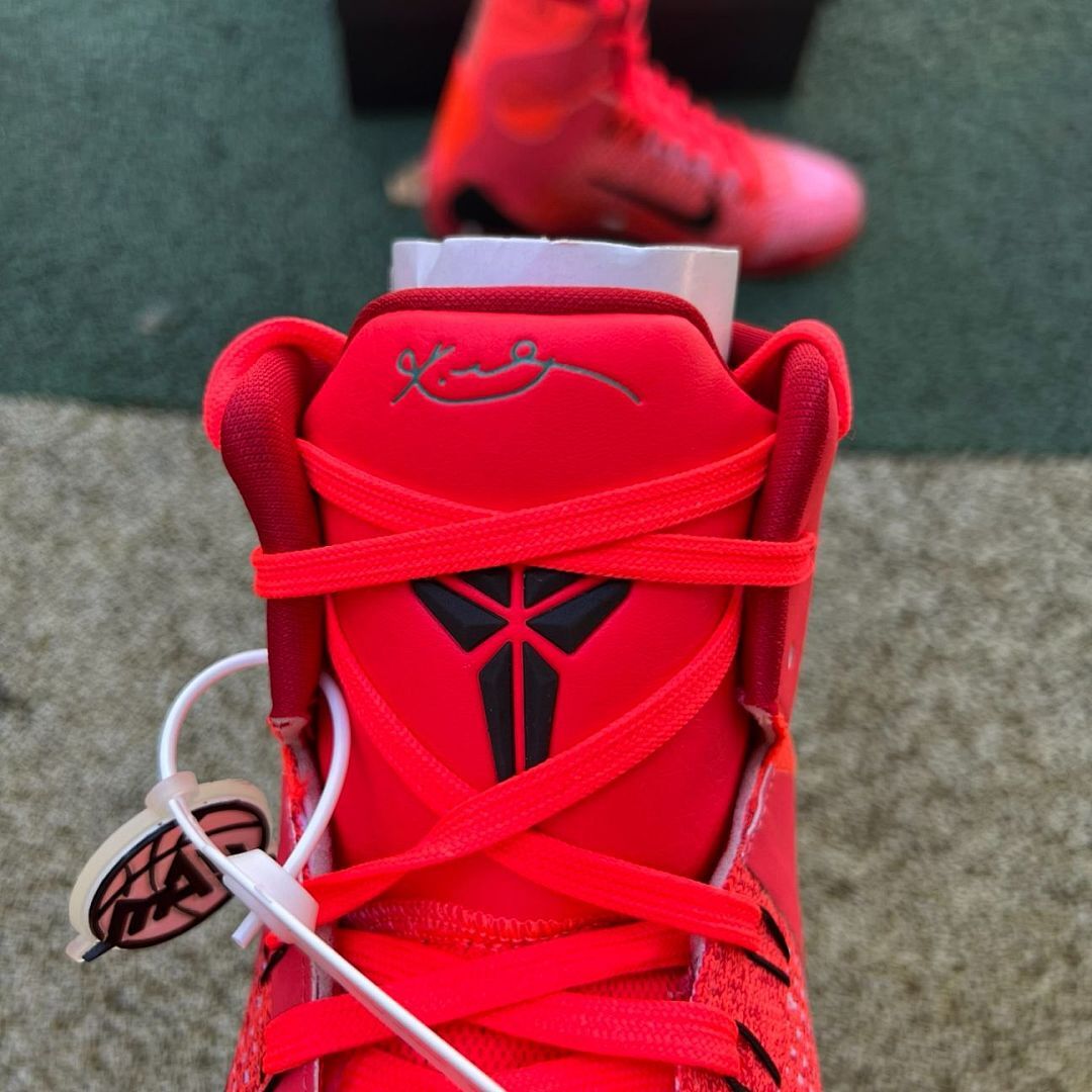 Nike Kobe 9 Elite University Red (KRM) 630847-601 - Image 5