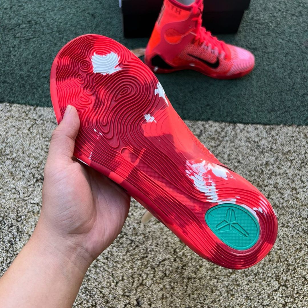 Nike Kobe 9 Elite University Red (KRM) 630847-601 - Image 6