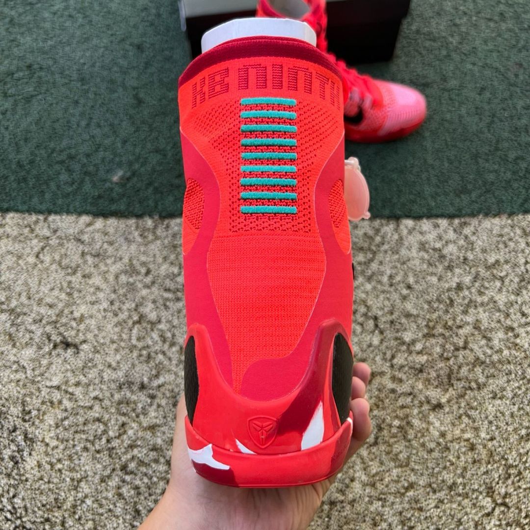 Nike Kobe 9 Elite University Red (KRM) 630847-601 - Image 8