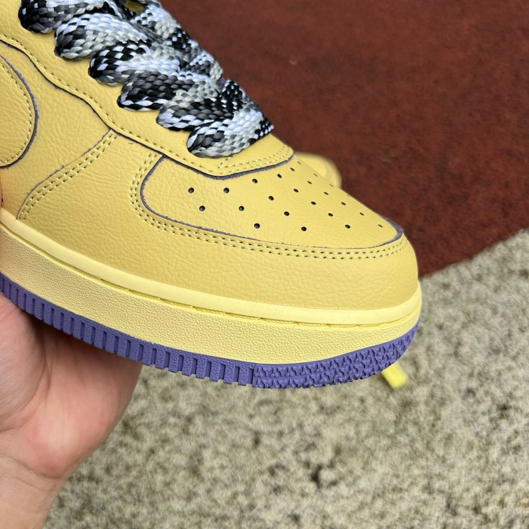 Nike Air Force 1 Low Kobe Bryant Mamba Day Yellow Purple - Image 5