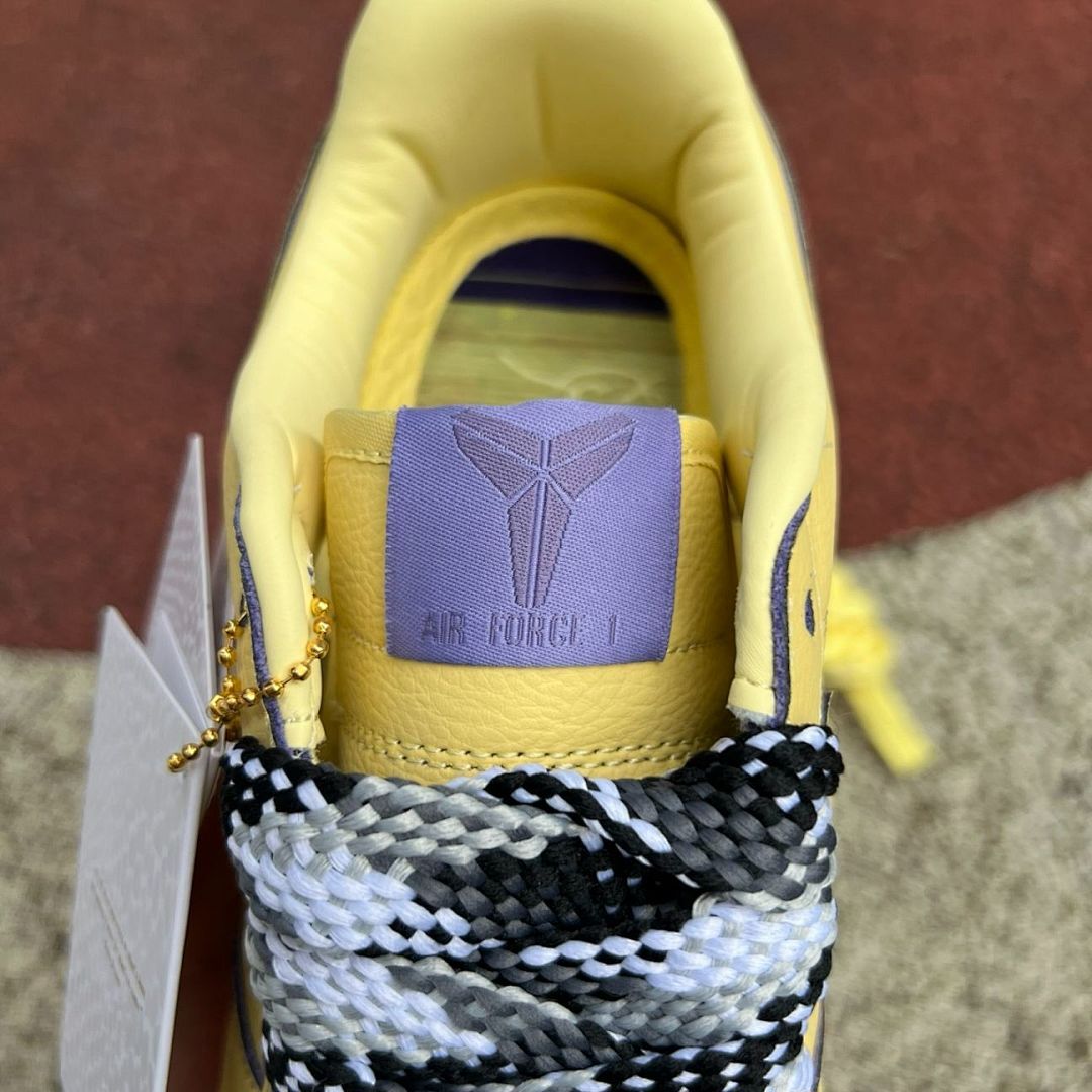 Nike Air Force 1 Low Kobe Bryant Mamba Day Yellow Purple - Image 7