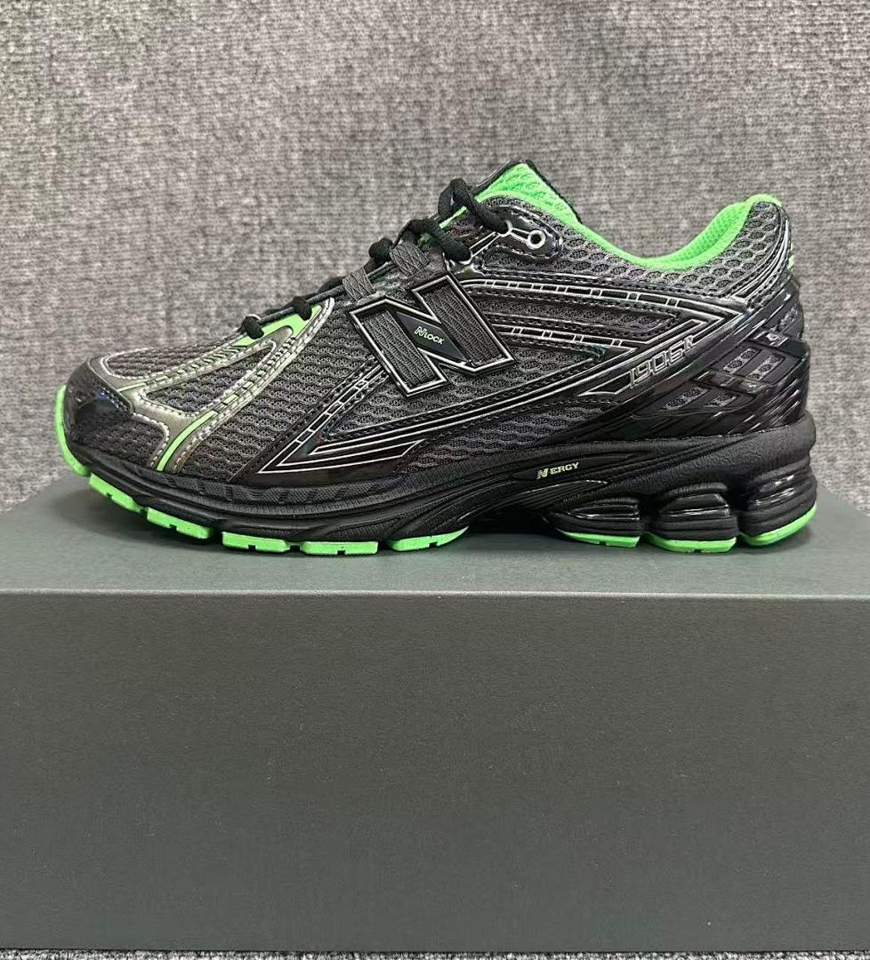New Balance 1906R Black Neon Green M1906RCD Sneakers Running Shoes