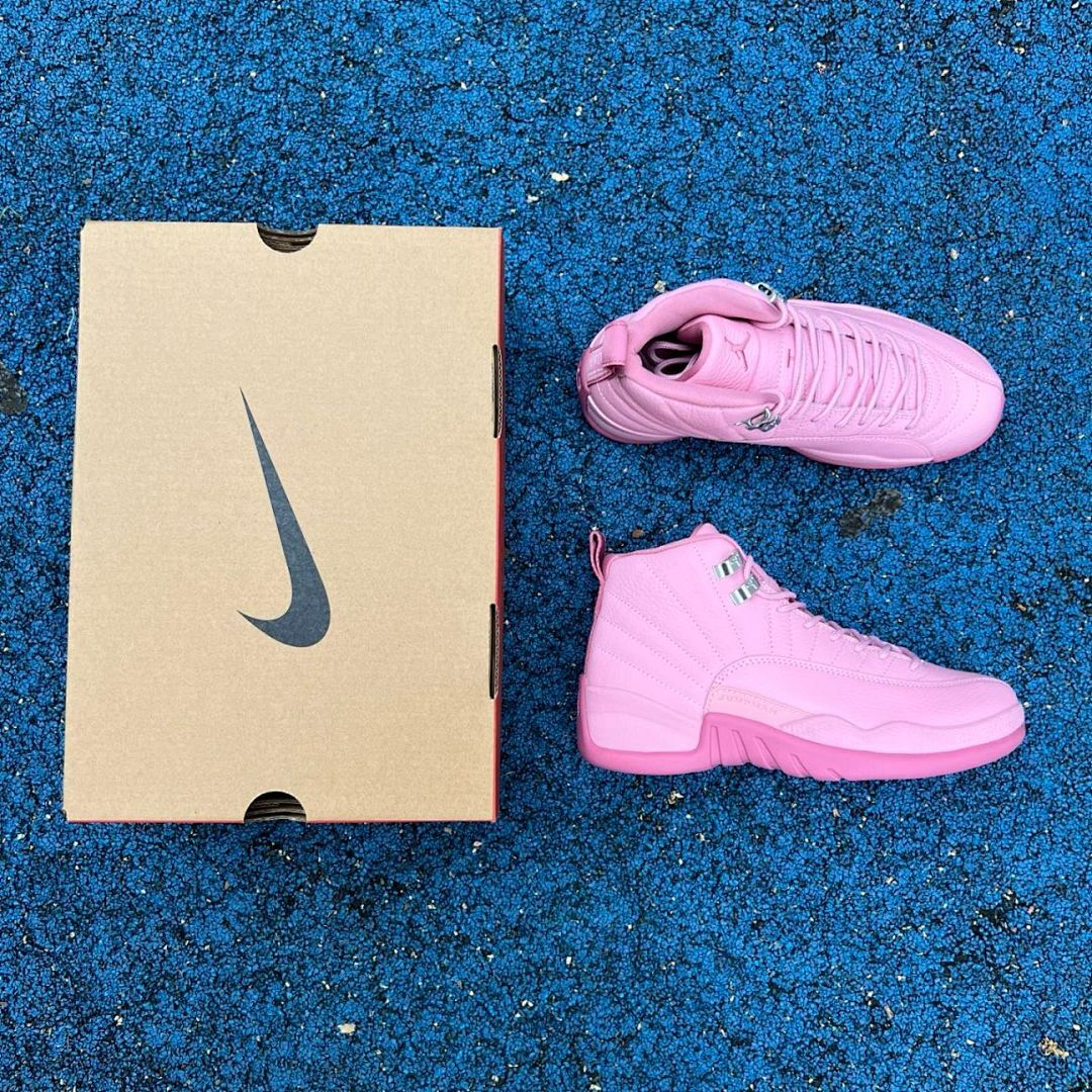 Air Jordan 12 GS Rush Pink 153265-607 - Image 9