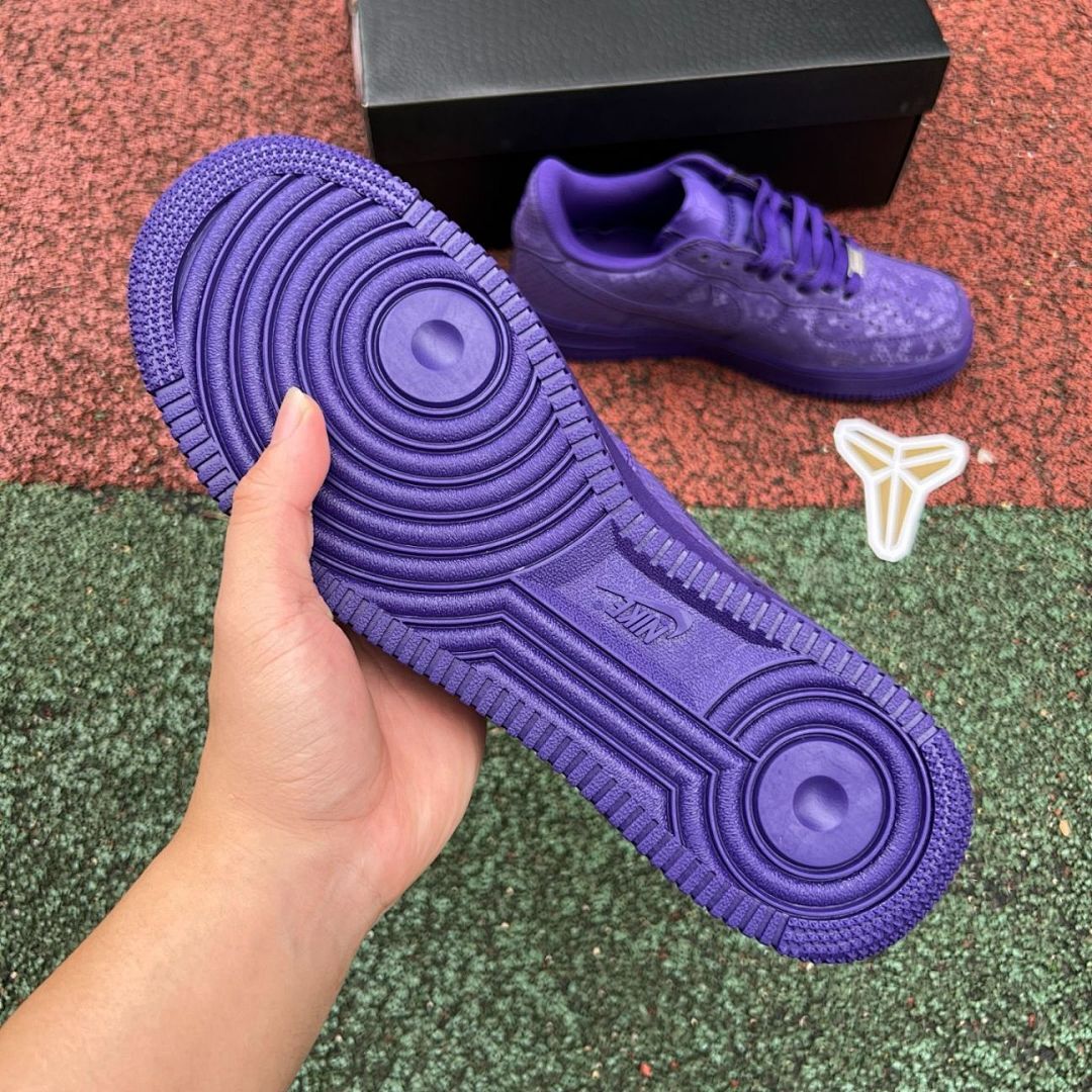 Nike Air Force 1 Low Kobe Mamba Purple Snakeskin - Image 5