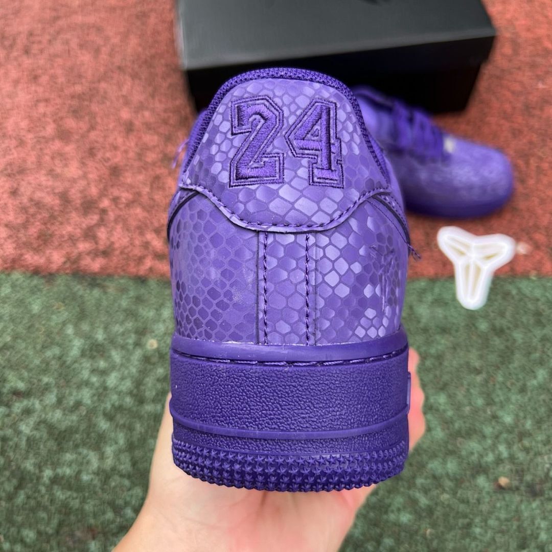 Nike Air Force 1 Low Kobe Mamba Purple Snakeskin - Image 7
