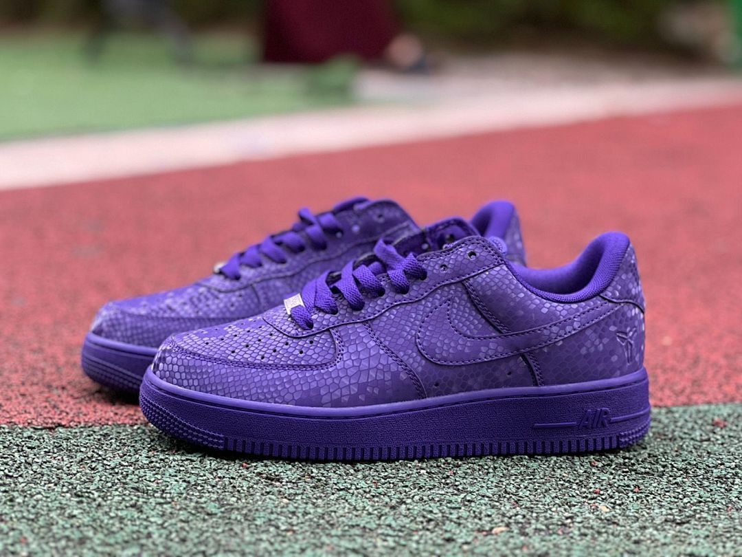 Nike Air Force 1 Low Kobe Mamba Purple Snakeskin - Image 10