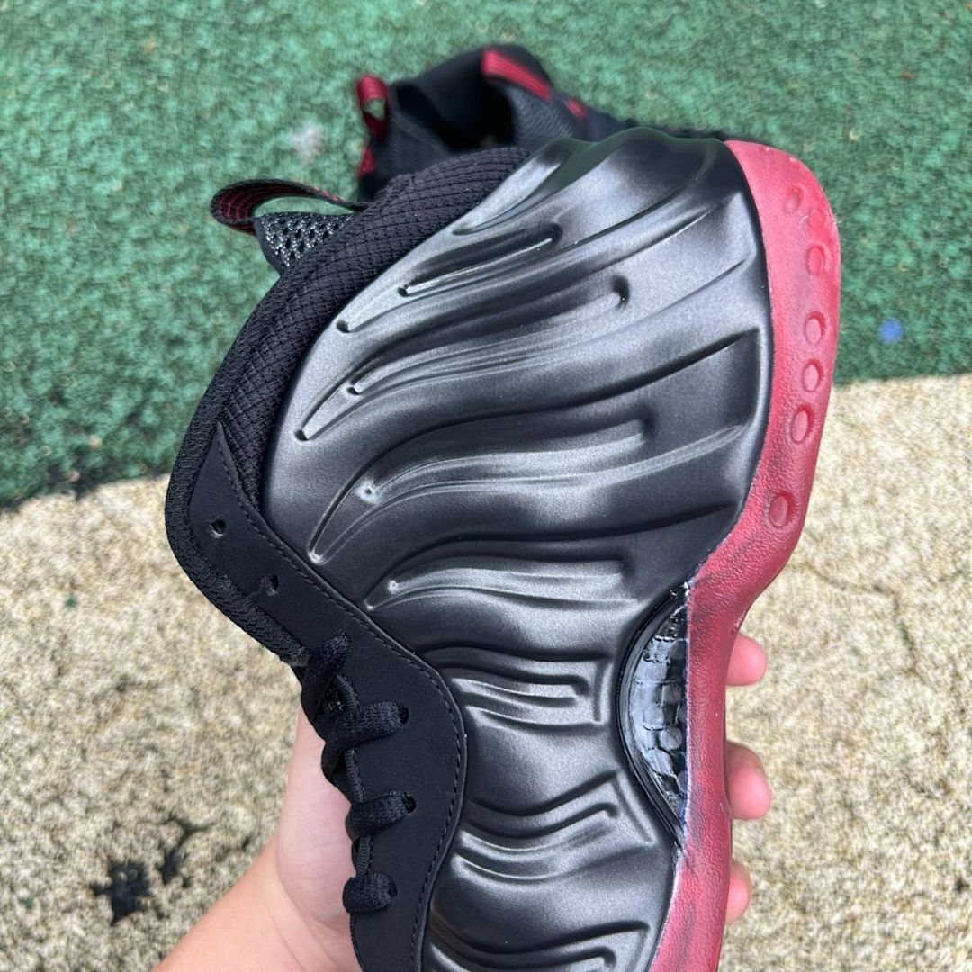 Nike Air Foamposite Pro Black Varsity Red 624041-006 - Image 6