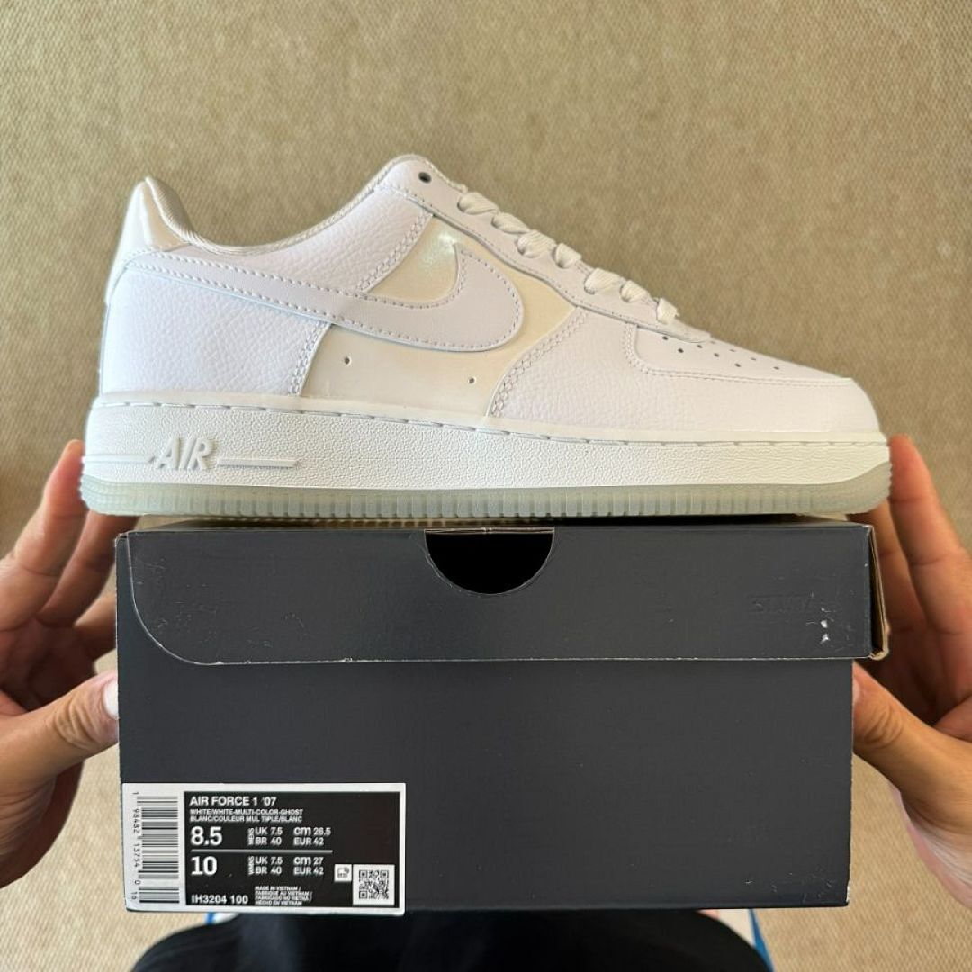 Nike Air Force 1 Low 'Iridescent' White CW6030-100 - Image 3