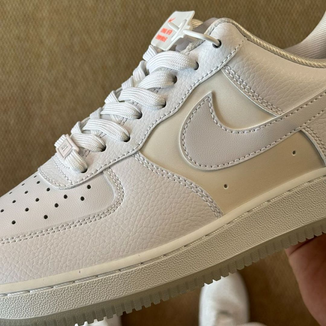 Nike Air Force 1 Low 'Iridescent' White CW6030-100 - Image 5