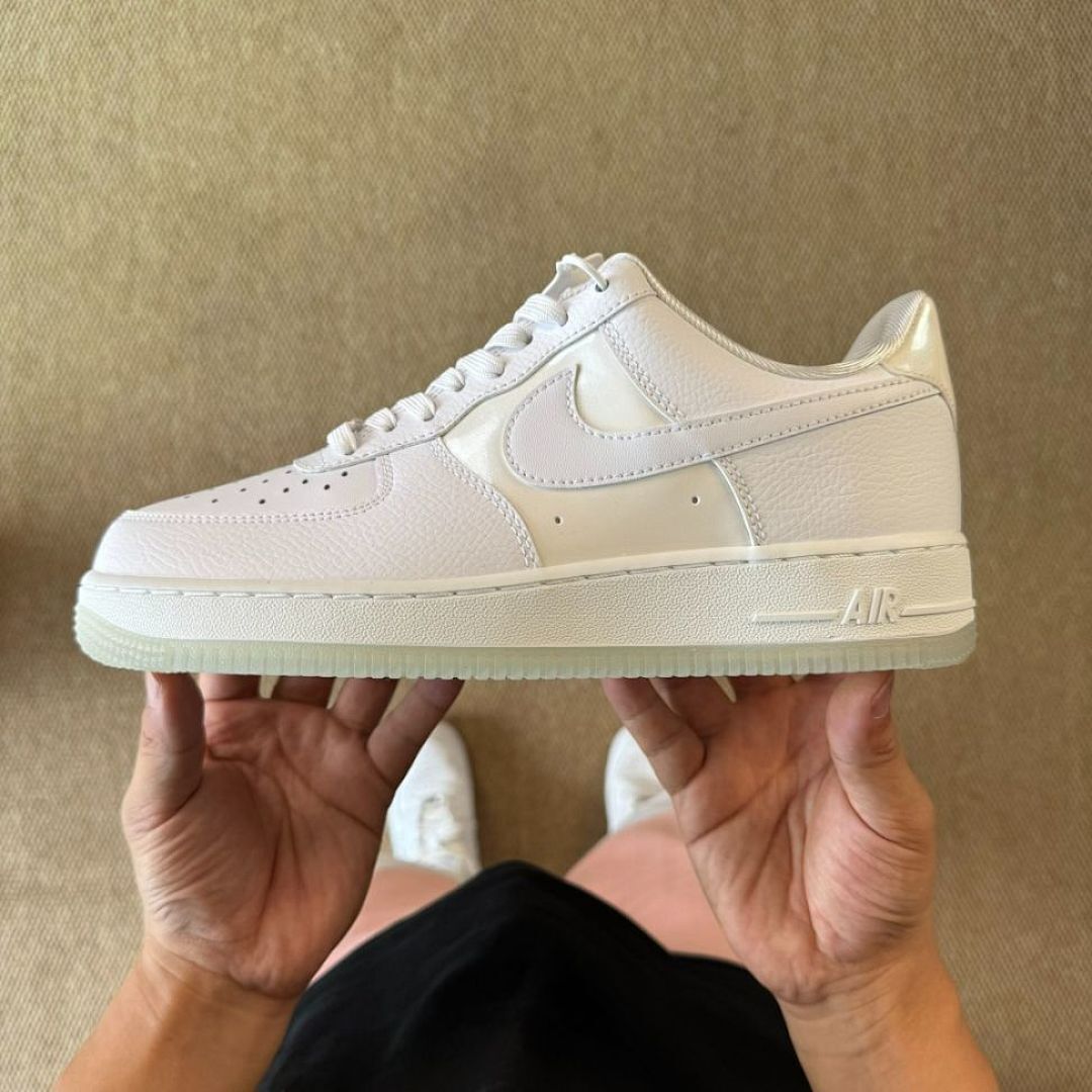 Nike Air Force 1 Low 'Iridescent' White CW6030-100 - Image 10
