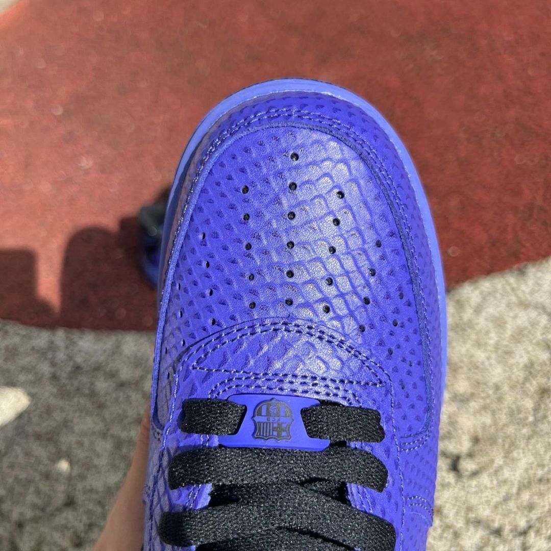 Nike Air Force 1 Low Kobe Bryant Court Purple Black CW3918-500 - Image 4